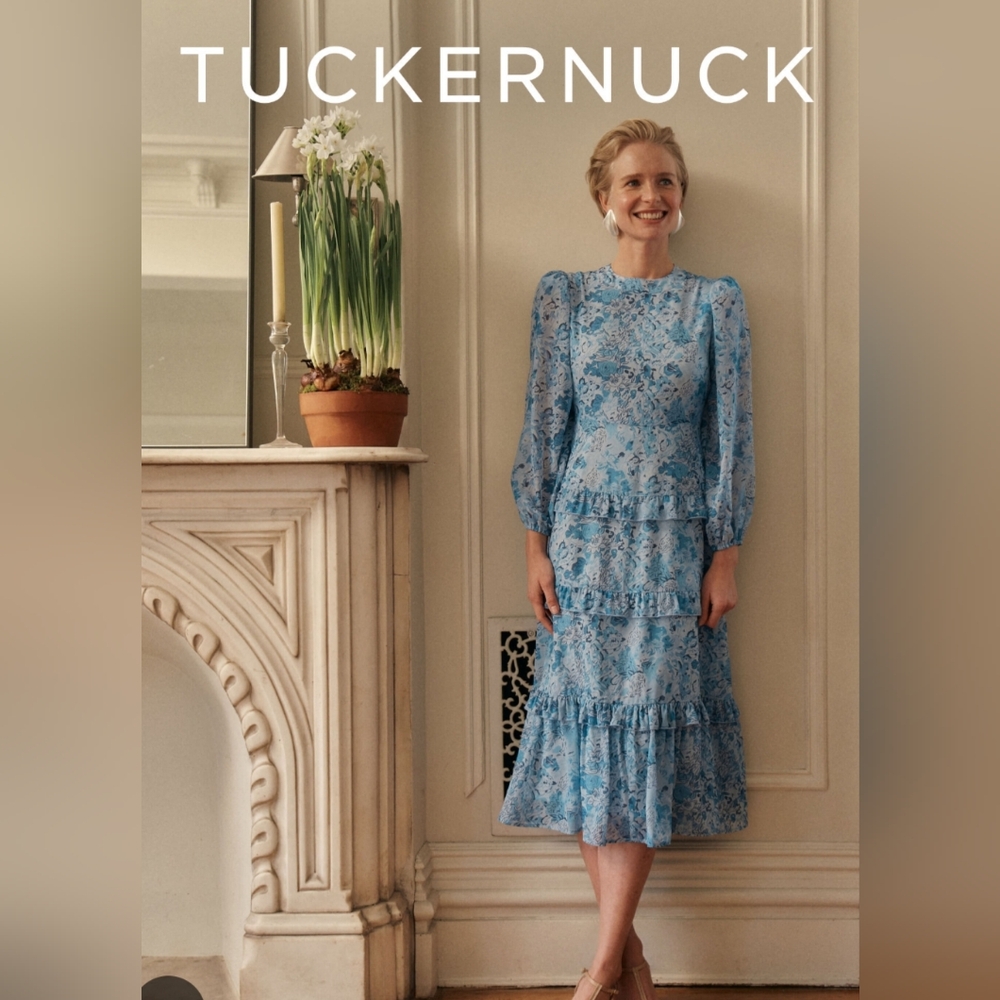 Tuckernuck Hyacinth House Rosalind Tiered Dress Size XXL MSRP $188